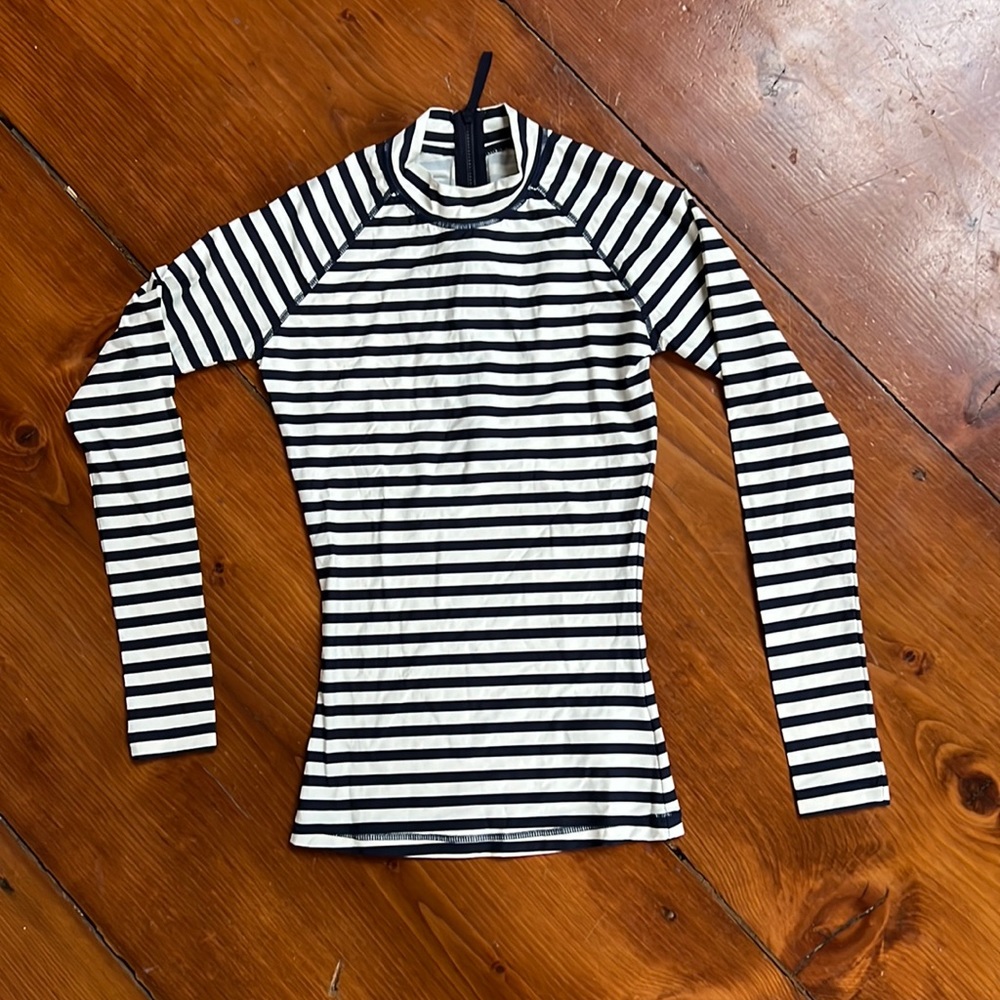 J Crew Striped Rashguard
